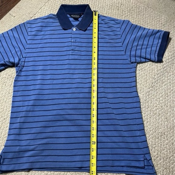 Brooks Brothers Performance Polo Shirt Striped Multicolor Slim Fit Size Medium - Picture 8 of 12